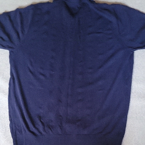 Paul Jones Navy Blue Button-Up Shirt Size XL - Picture 9 of 11